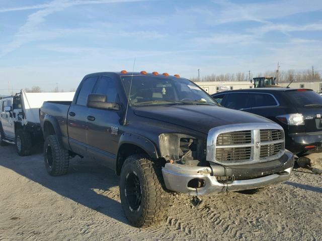 1D7KS28C67J567370 - 2007 DODGE RAM 2500 S BLACK photo 1