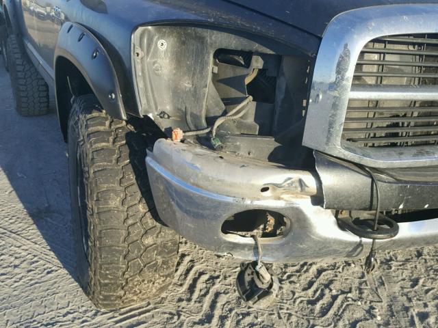 1D7KS28C67J567370 - 2007 DODGE RAM 2500 S BLACK photo 9