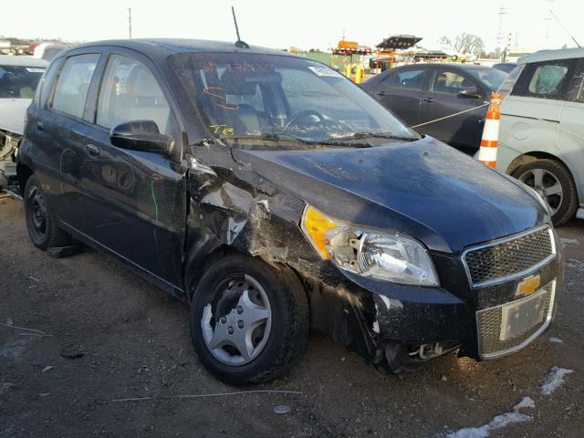 KL1TD6DE1BB196054 - 2011 CHEVROLET AVEO LS 黑色 照片 1