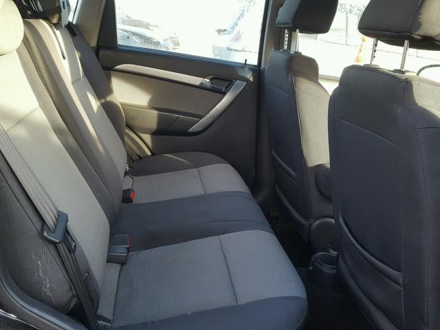 KL1TD6DE1BB196054 - 2011 CHEVROLET AVEO LS 黑色 照片 6