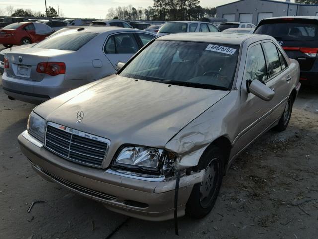 WDBHA24G0YA842702 - 2000 MERCEDES-BENZ C 230 SILVER photo 2