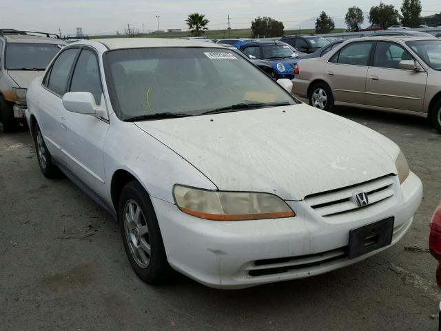 3HGCG66502G702348 - 2002 HONDA ACCORD LX WHITE photo 1