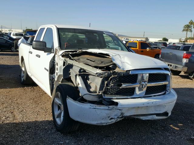 1D7RV1GP5AS231781 - 2010 DODGE RAM 1500 WHITE photo 1