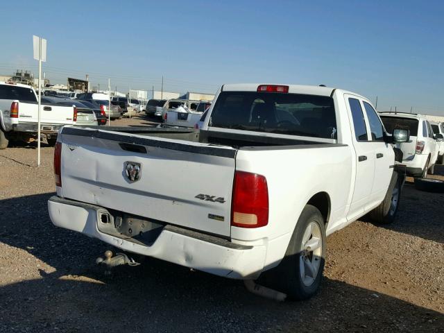 1D7RV1GP5AS231781 - 2010 DODGE RAM 1500 WHITE photo 4