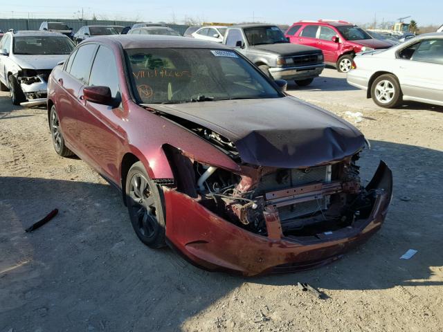 1HGCP2F82AA171265 - 2010 HONDA ACCORD EXL BURGUNDY photo 1