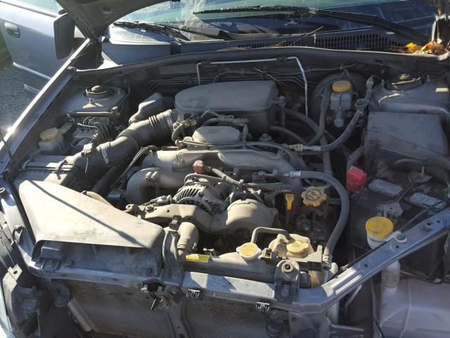 4S4BP60C686366275 - 2008 SUBARU OUTBACK GRAY photo 7