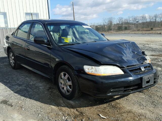 1HGCG56661A027234 - 2001 HONDA ACCORD EX BLACK photo 1