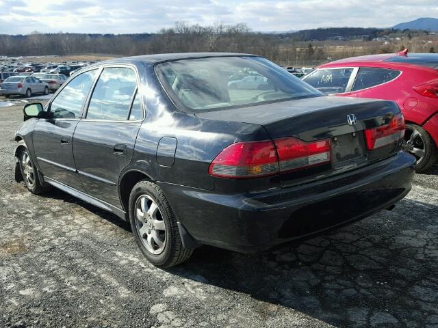 1HGCG56661A027234 - 2001 HONDA ACCORD EX BLACK photo 3