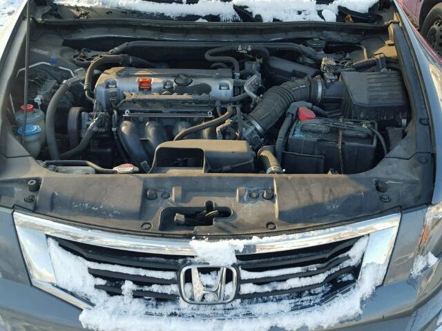 1HGCP2F87AA165669 - 2010 HONDA ACCORD EXL GRAY photo 7