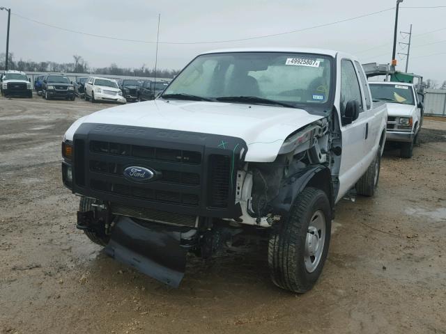 1FTNX205X8EE12644 - 2008 FORD F250 SUPER WHITE photo 2