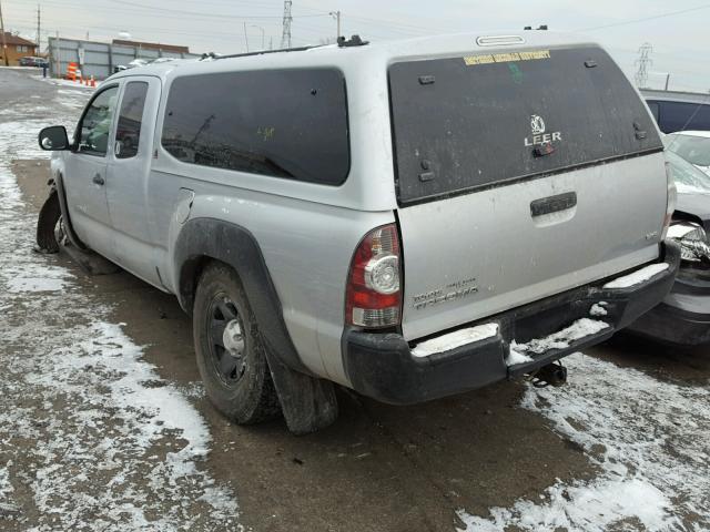 5TEUU42N89Z620968 - 2009 TOYOTA TACOMA ACC SILVER photo 3