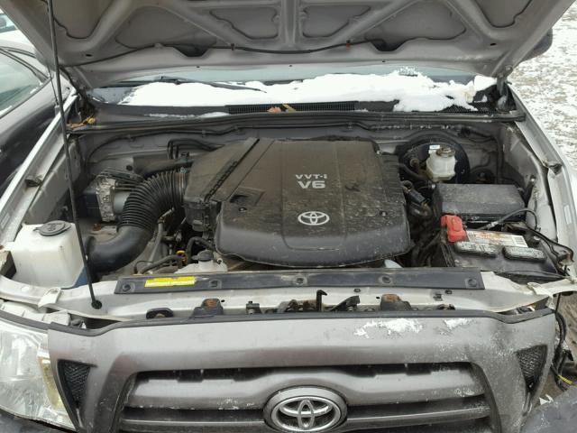 5TEUU42N89Z620968 - 2009 TOYOTA TACOMA ACC SILVER photo 7