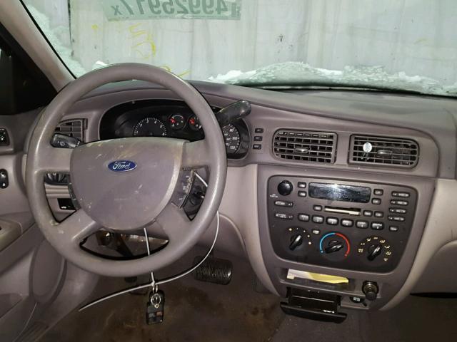 1FAFP53U07A181435 - 2007 FORD TAURUS SE RED photo 9