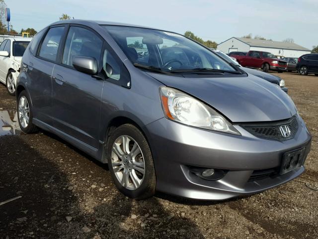 JHMGE8H45AC025920 - 2010 HONDA FIT SPORT GRAY photo 1