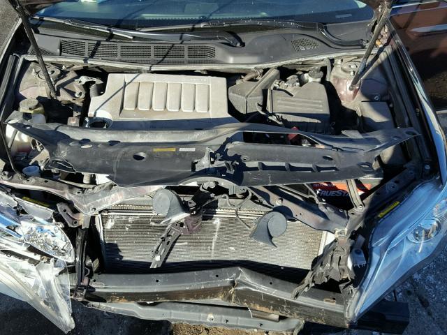 4T1BK3DB7BU412293 - 2011 TOYOTA AVALON BAS MAROON photo 7