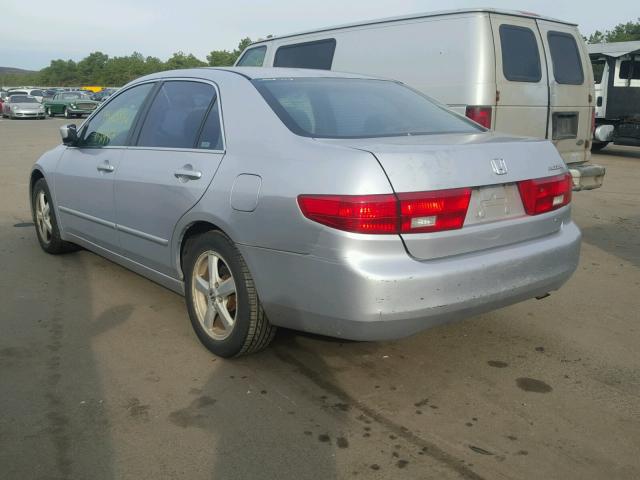 1HGCM56775A015505 - 2005 HONDA ACCORD EX SILVER photo 3