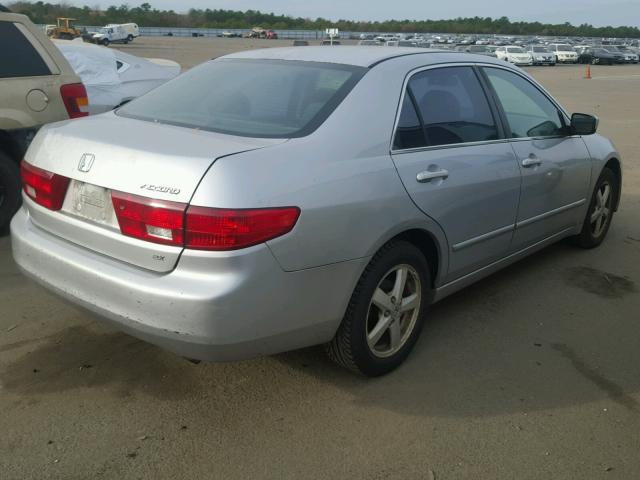 1HGCM56775A015505 - 2005 HONDA ACCORD EX SILVER photo 4