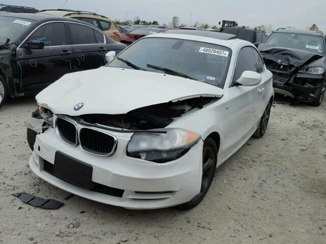 WBAUP7C53BVK78830 - 2011 BMW 128 I WHITE photo 2