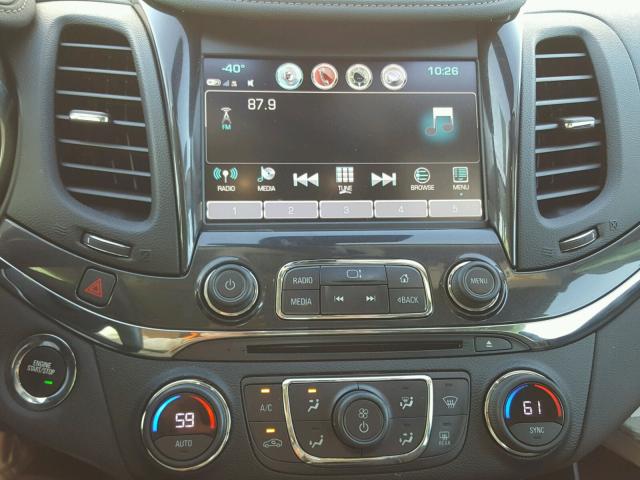 1G1145S38HU139934 - 2017 CHEVROLET IMPALA PRE თეთრი ფოტო 9