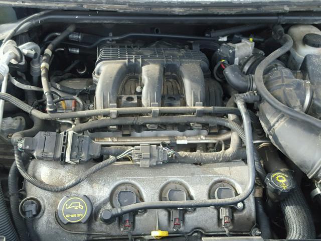 1FMDK02W68GA20913 - 2008 FORD TAURUS X S GREEN photo 7