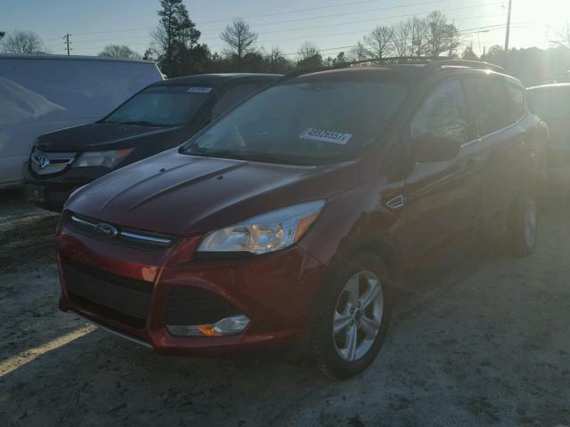 1FMCU9GX7EUB38834 - 2014 FORD ESCAPE SE RED photo 2