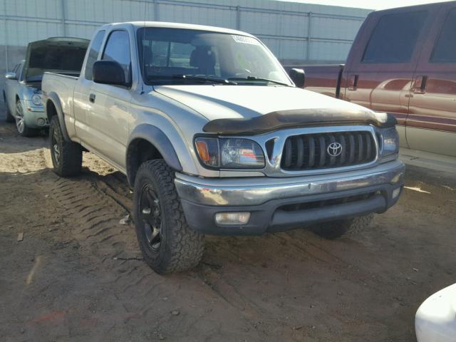 5TEWN72N41Z720299 - 2001 TOYOTA TACOMA XTR SILVER photo 1