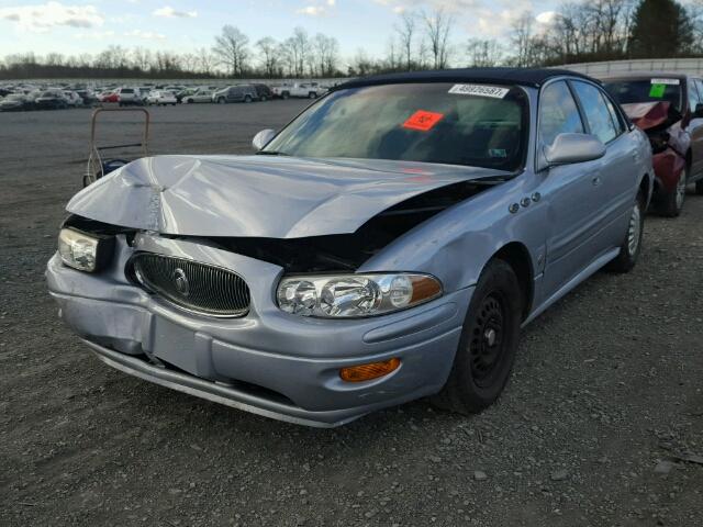 1G4HP54KX4U198264 - 2004 BUICK LESABRE CU SILVER photo 2