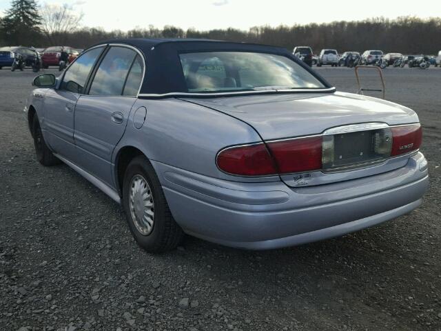 1G4HP54KX4U198264 - 2004 BUICK LESABRE CU SILVER photo 3