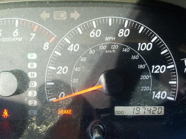 4T1BE32K75U080922 - 2005 TOYOTA CAMRY LE BLACK photo 8