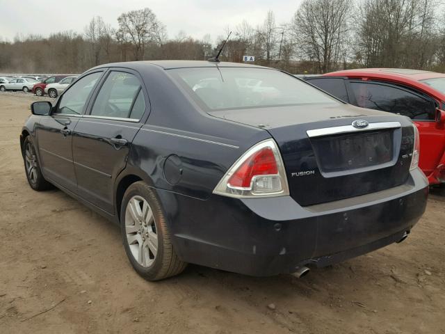 3FAHP08178R247934 - 2008 FORD FUSION SEL BLACK photo 3