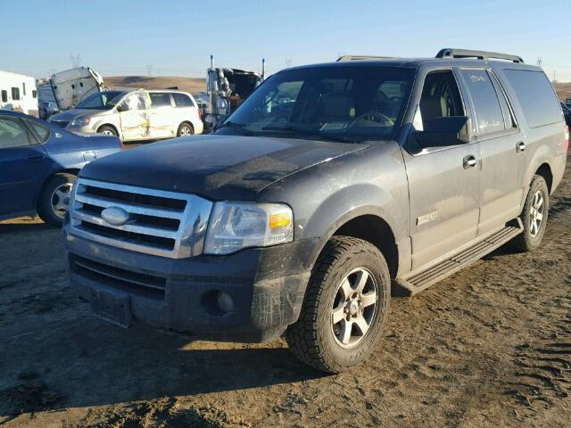 1FMFK16517LA44770 - 2007 FORD EXPEDITION BLACK photo 2