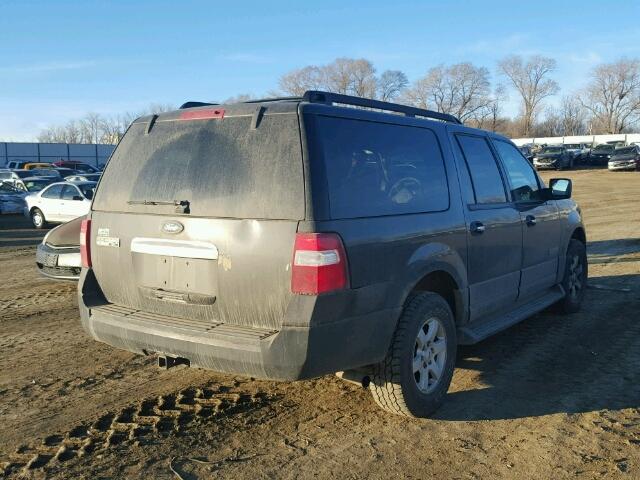 1FMFK16517LA44770 - 2007 FORD EXPEDITION BLACK photo 4