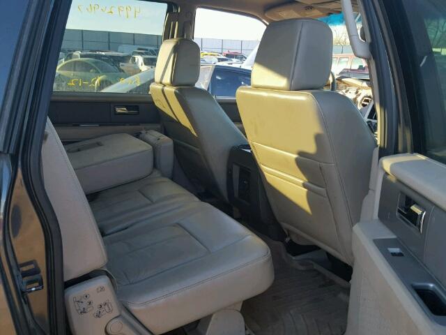 1FMFK16517LA44770 - 2007 FORD EXPEDITION BLACK photo 6