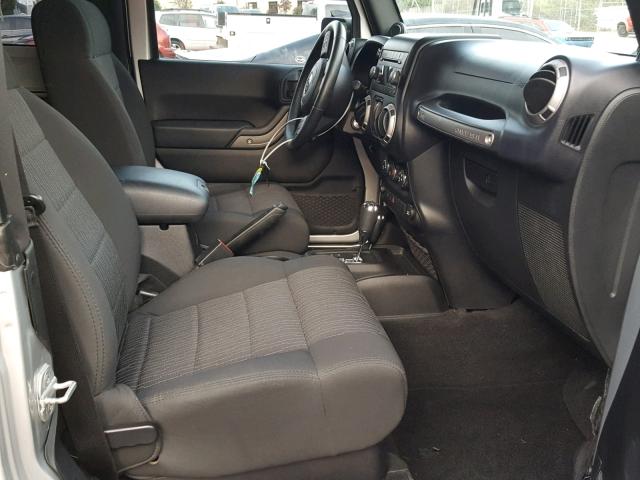 1C4AJWAG8CL283458 - 2012 JEEP WRANGLER S SILVER photo 5