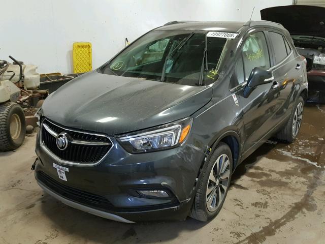 KL4CJBSB9HB213060 - 2017 BUICK ENCORE PRE CHARCOAL photo 2