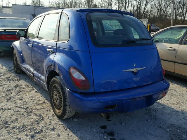 3A4FY48B06T226707 - 2006 CHRYSLER PT CRUISER BLUE photo 3