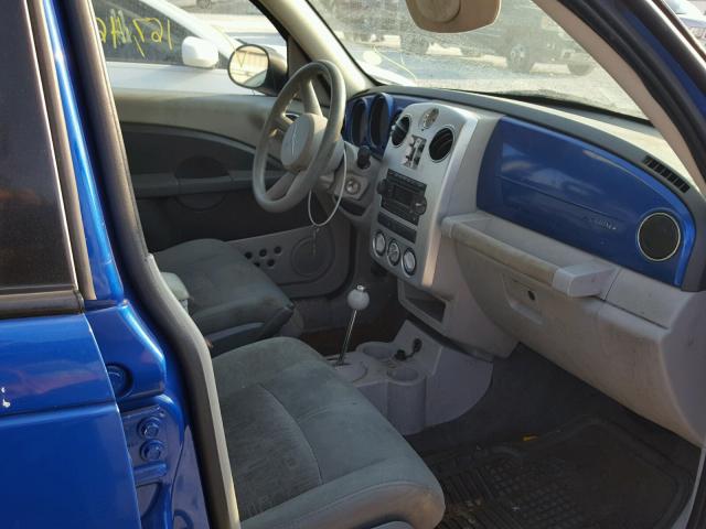 3A4FY48B06T226707 - 2006 CHRYSLER PT CRUISER BLUE photo 5