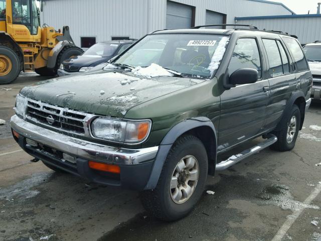 JN8AR05Y4VW130560 - 1997 NISSAN PATHFINDER GREEN photo 2