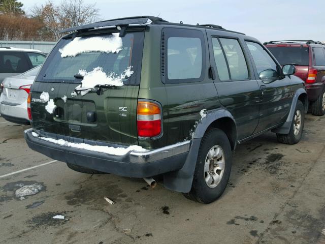 JN8AR05Y4VW130560 - 1997 NISSAN PATHFINDER GREEN photo 4