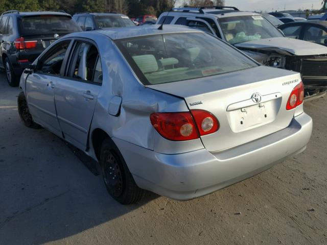 1NXBR32EX7Z858227 - 2007 TOYOTA COROLLA SILVER photo 3