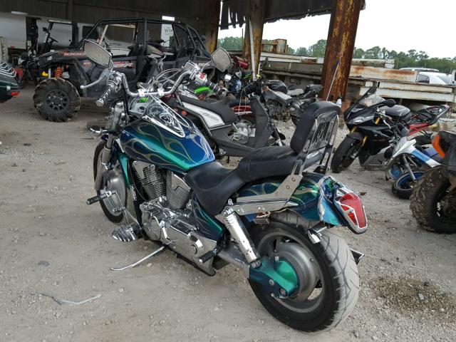 1HFSC55086A208996 - 2006 HONDA VTX1300 C GREEN photo 3