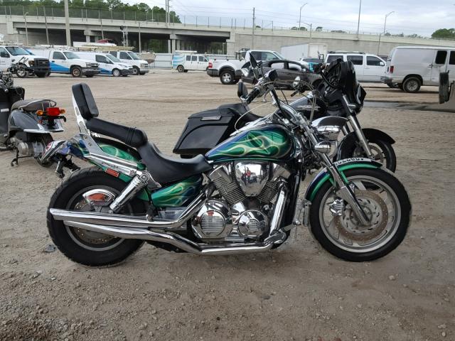 1HFSC55086A208996 - 2006 HONDA VTX1300 C GREEN photo 9