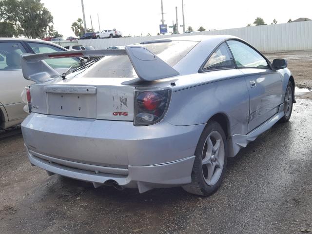 JTDDY32T110048062 - 2001 TOYOTA CELICA GT- SILVER photo 4