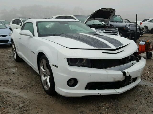 2G1FK1EJ0A9174954 - 2010 CHEVROLET CAMARO SS WHITE photo 1