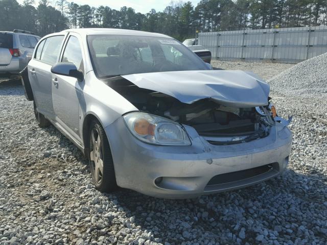 1G1AM58B667794099 - 2006 CHEVROLET COBALT SS SILVER photo 1