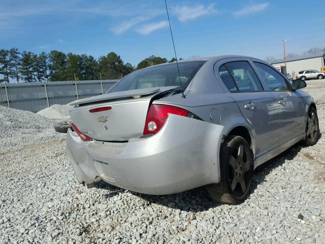 1G1AM58B667794099 - 2006 CHEVROLET COBALT SS SILVER photo 4