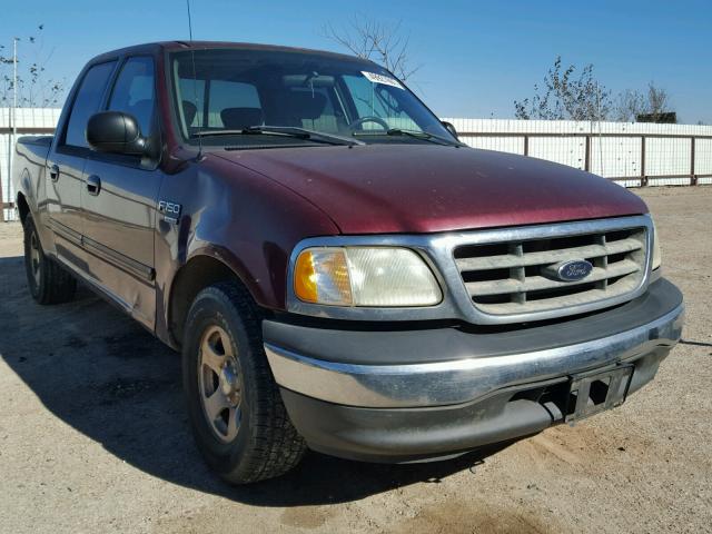 1FTRW07623KA98053 - 2003 FORD F150 SUPER MAROON photo 1