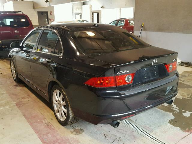 JH4CL968X6C002382 - 2006 ACURA TSX BLACK photo 3