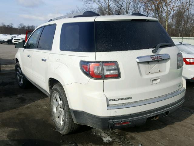 1GKKVNED9EJ359193 - 2014 GMC ACADIA SLE WHITE photo 3