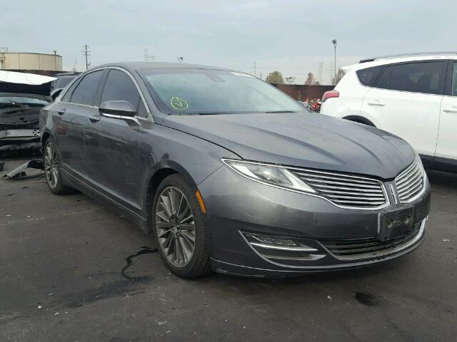 3LN6L2LU7FR600966 - 2015 LINCOLN MKZ HYBRID GRAY photo 1